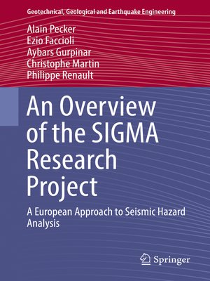 cover image of An Overview of the SIGMA Research Project